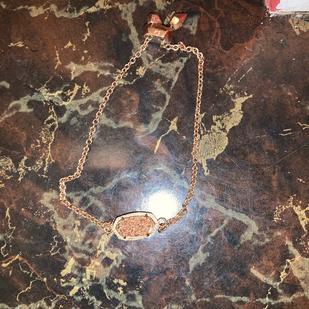 Kendra Scott rose gold bracelet